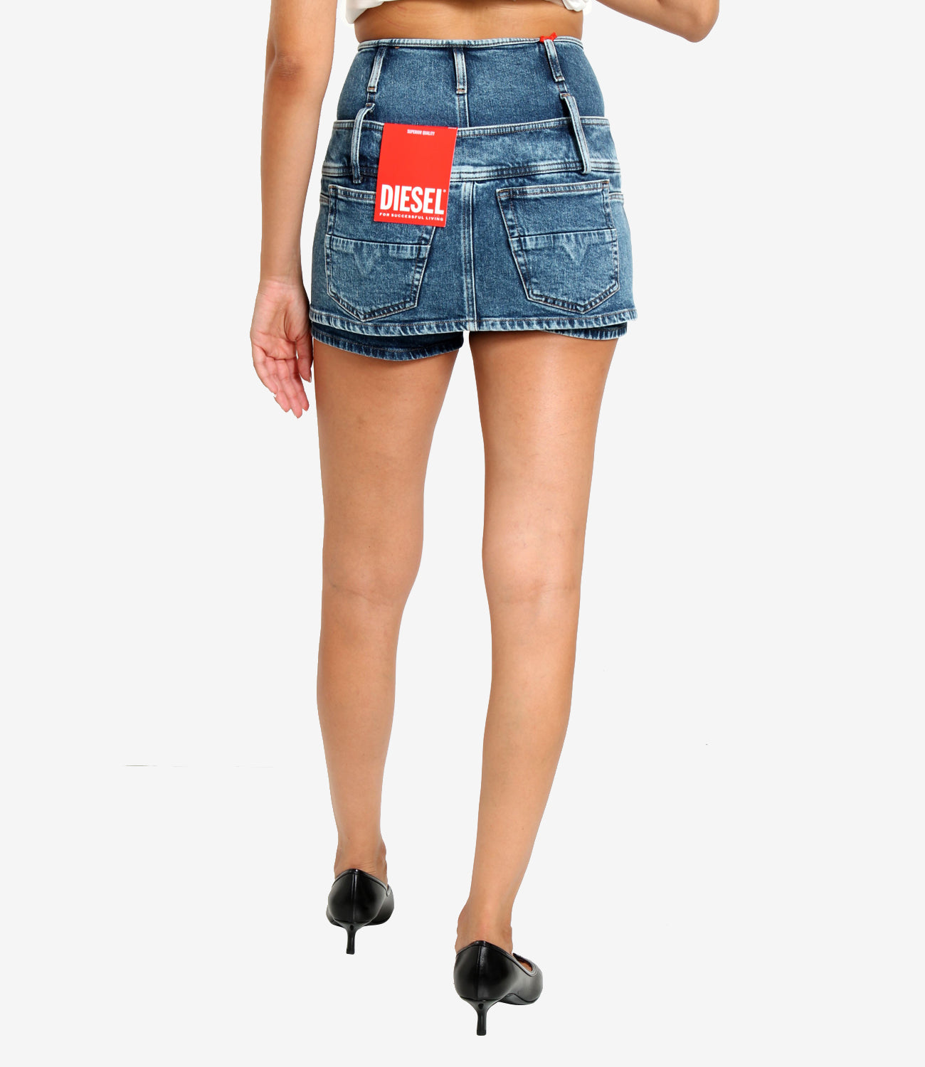 Diesel | Shorts De-Coriva-S Denim medio