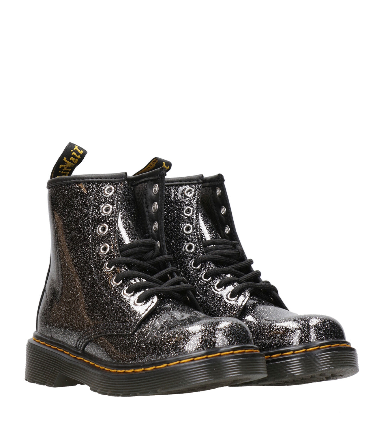 1460 J Black+Silver Nebula Glitter
