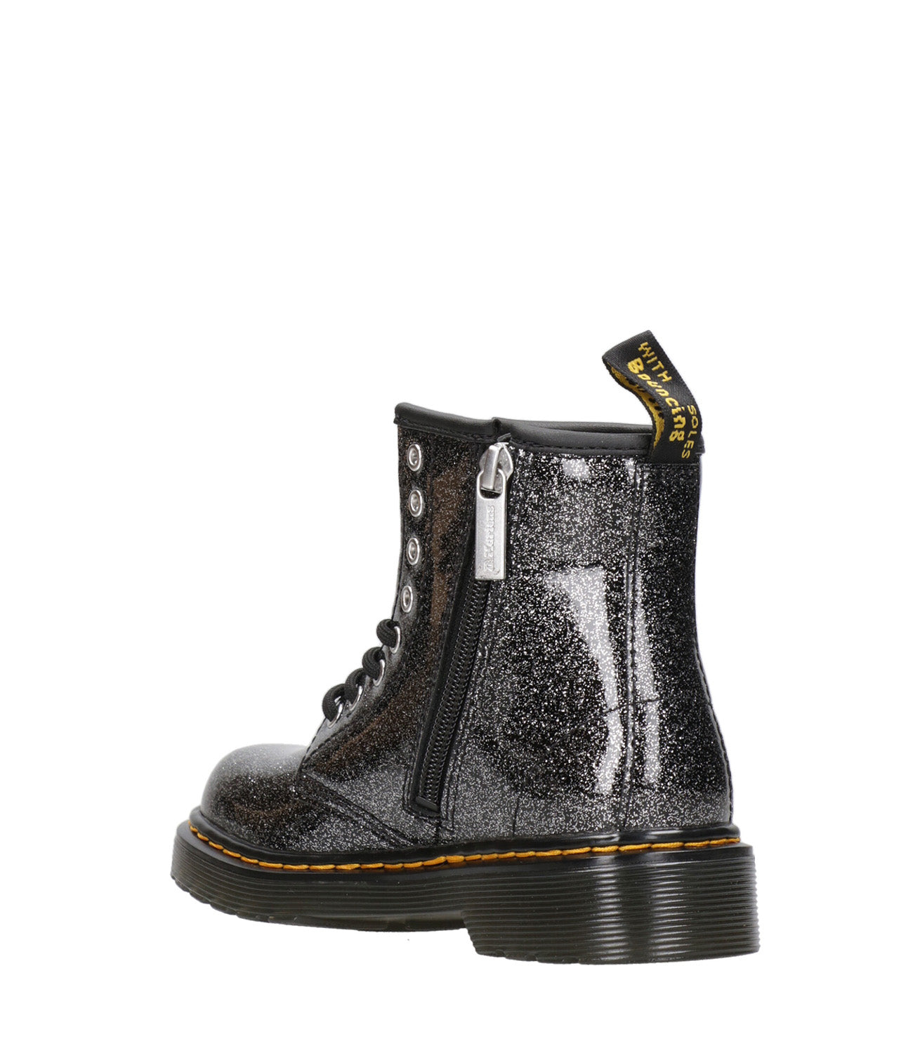 1460 J Black+Silver Nebula Glitter