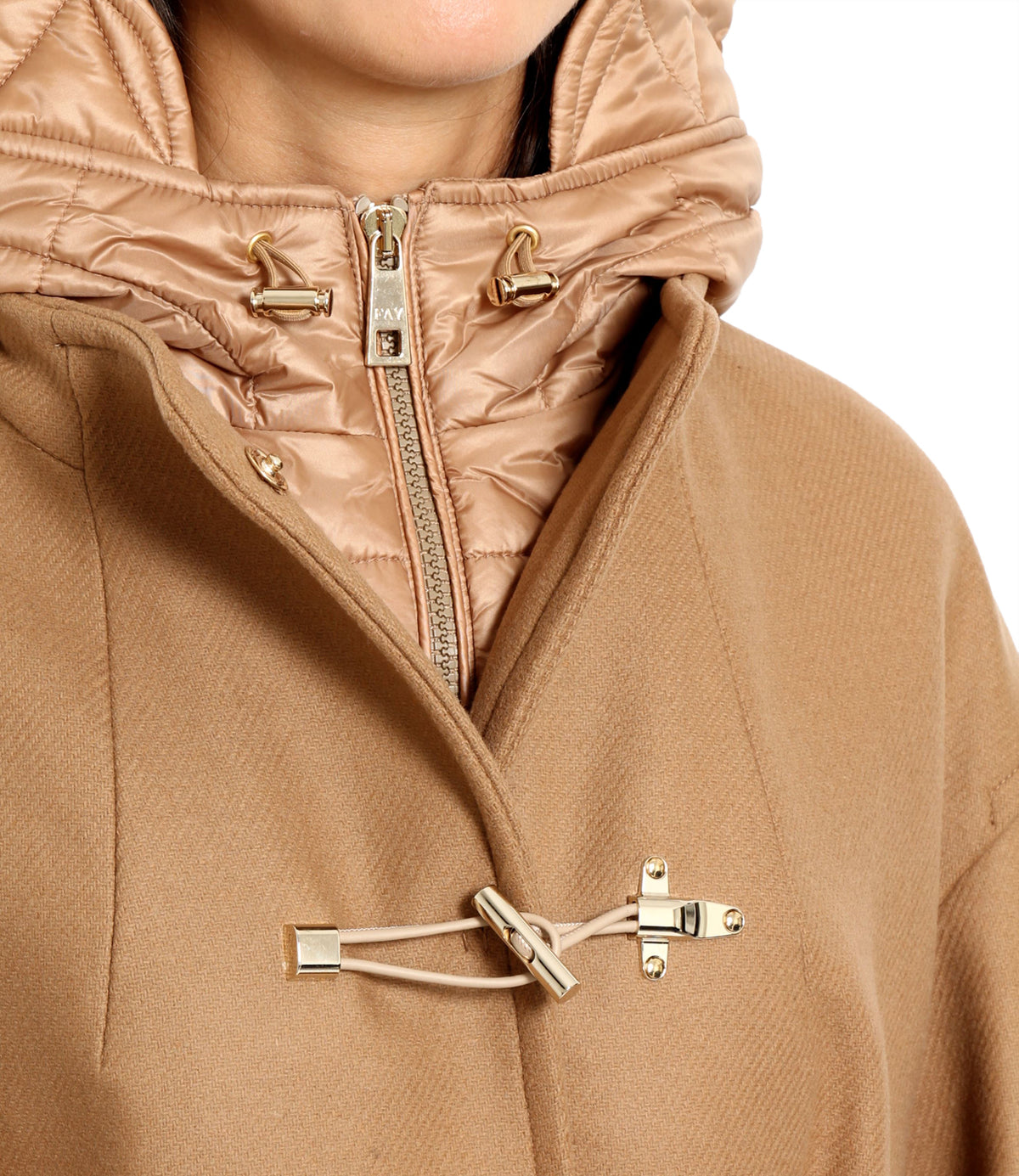 Fay | Cappotto Toggle Coat Cammello