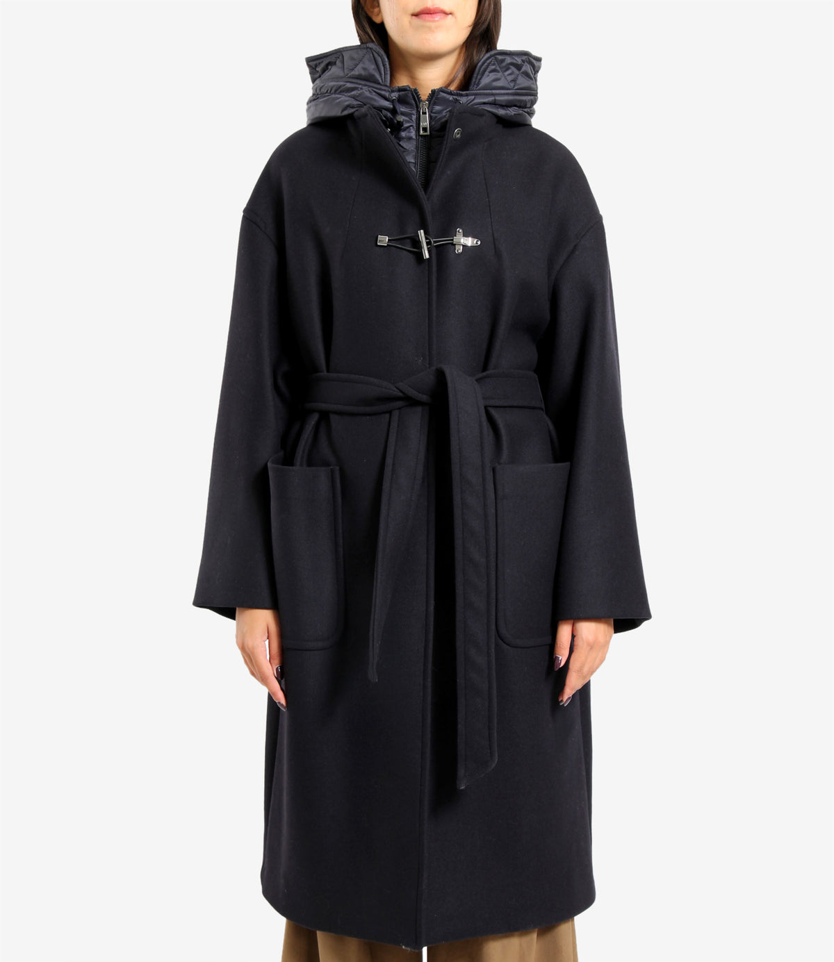 Fay | Cappotto Toggle Coat Blu notte