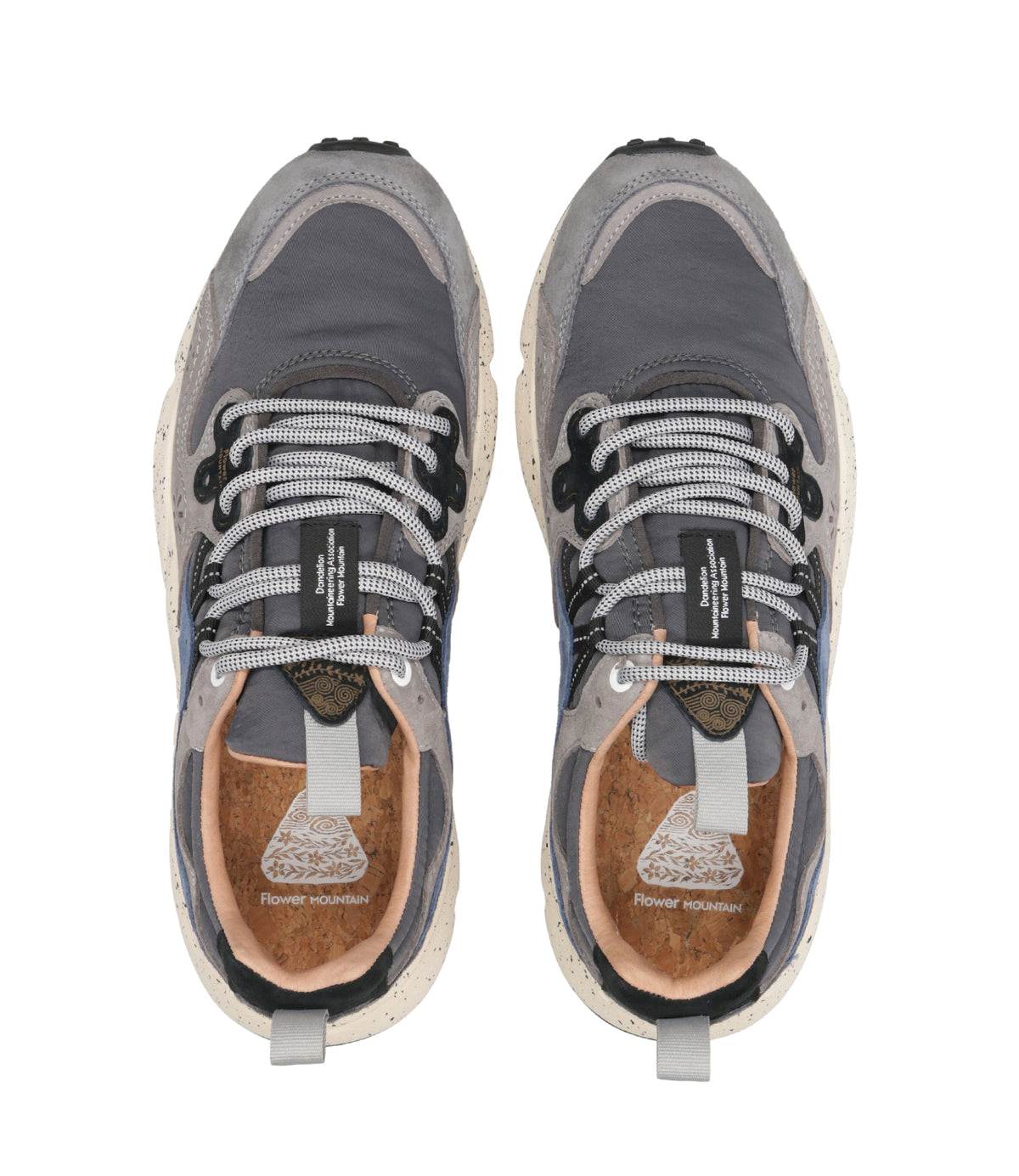 Flower Mountain | Sneakers Yamano 3 Grigio antracite Bluette