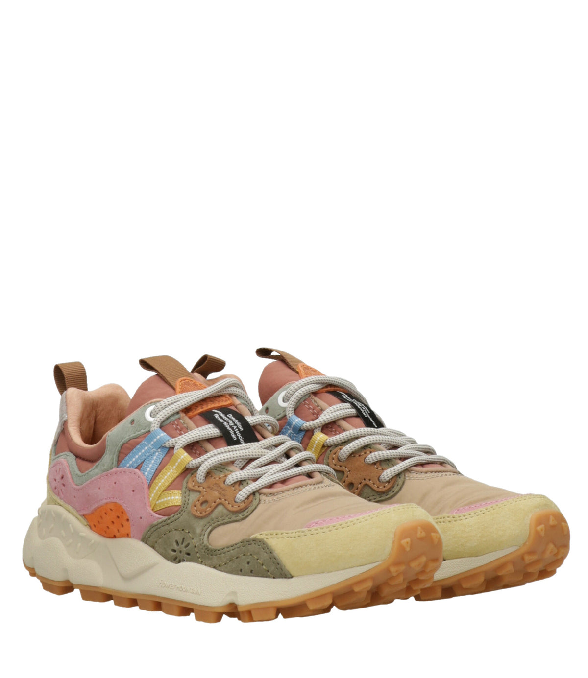 Flower Mountain | Sneakers Yamano 3 Beige Rosa Crema