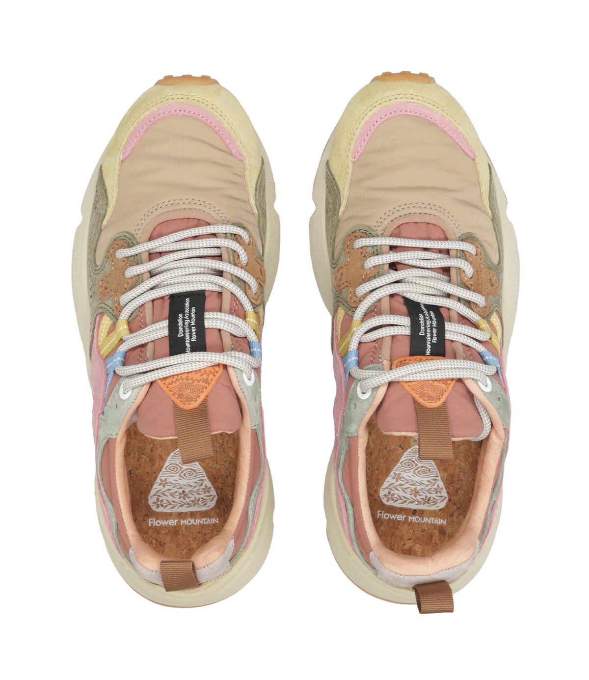 Flower Mountain | Sneakers Yamano 3 Beige Rosa Crema
