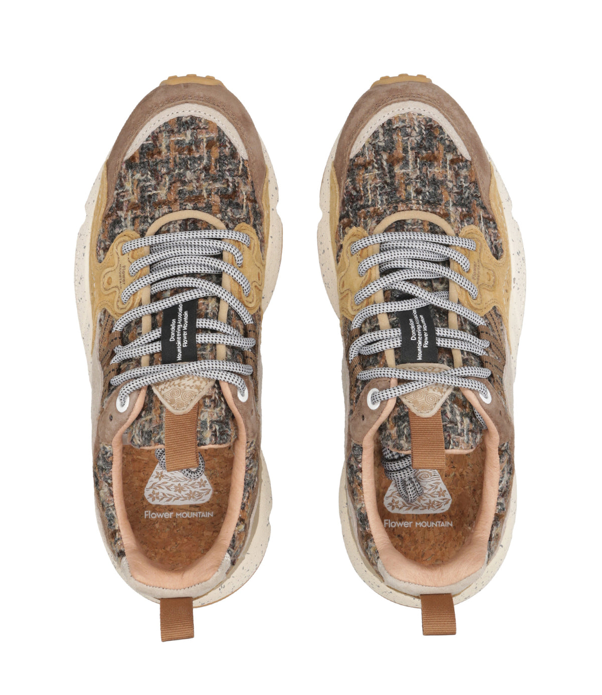 Flower Mountain | Sneakers Yamano 3 Marrone Beige Nocciola