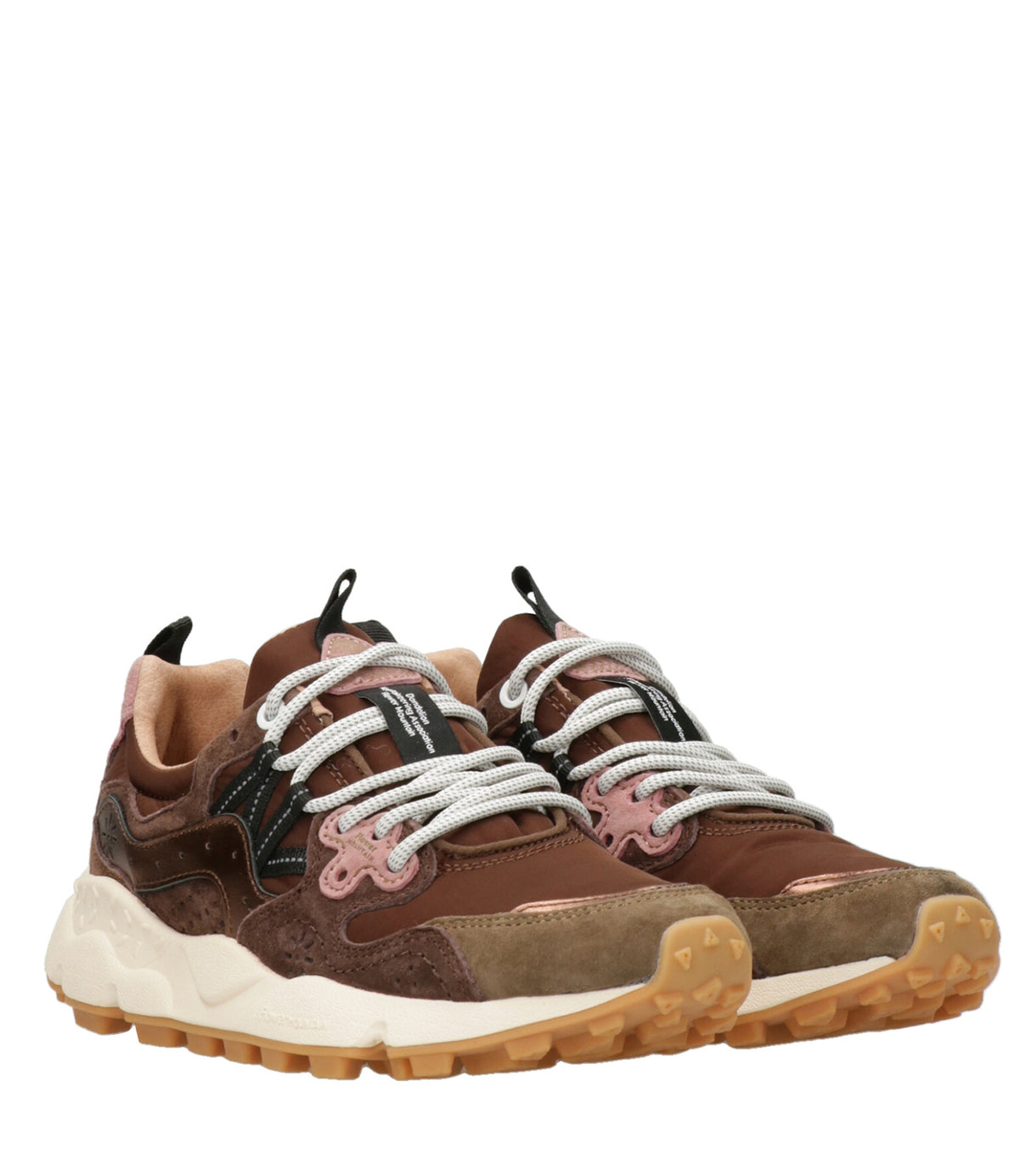 Flower Mountain | Sneakers Yamano 3 Marrone Rosa