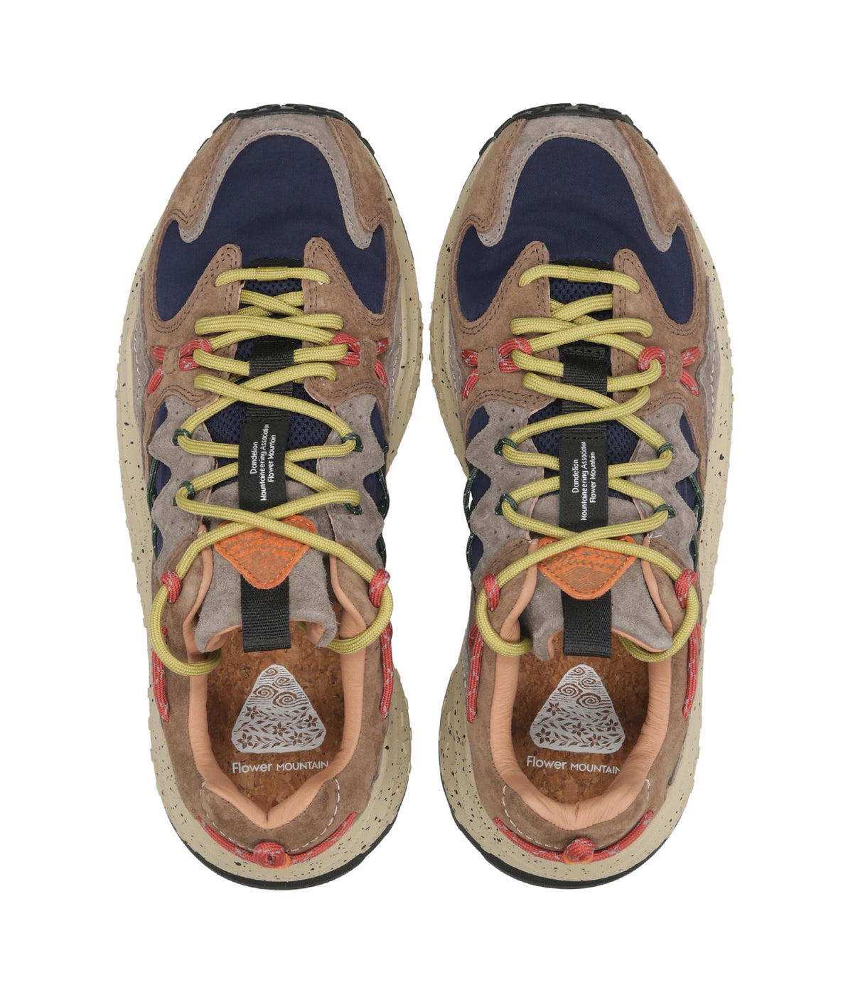 Flower Mountain | Sneakers Yamabushi Marrone Blu