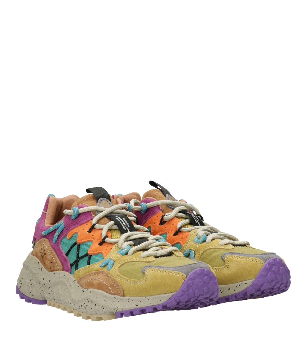 Flower Mountain | Sneakers Yamabushi Giallo Viola