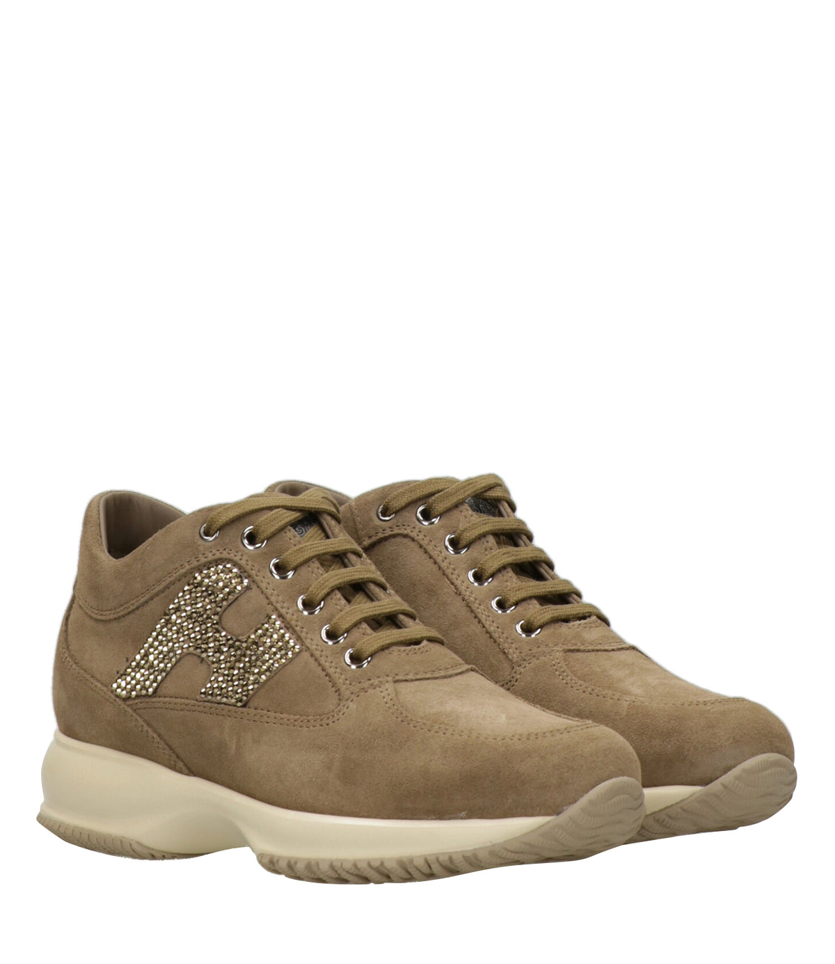 Hogan | Sneakers Interactive H Strass Tortora
