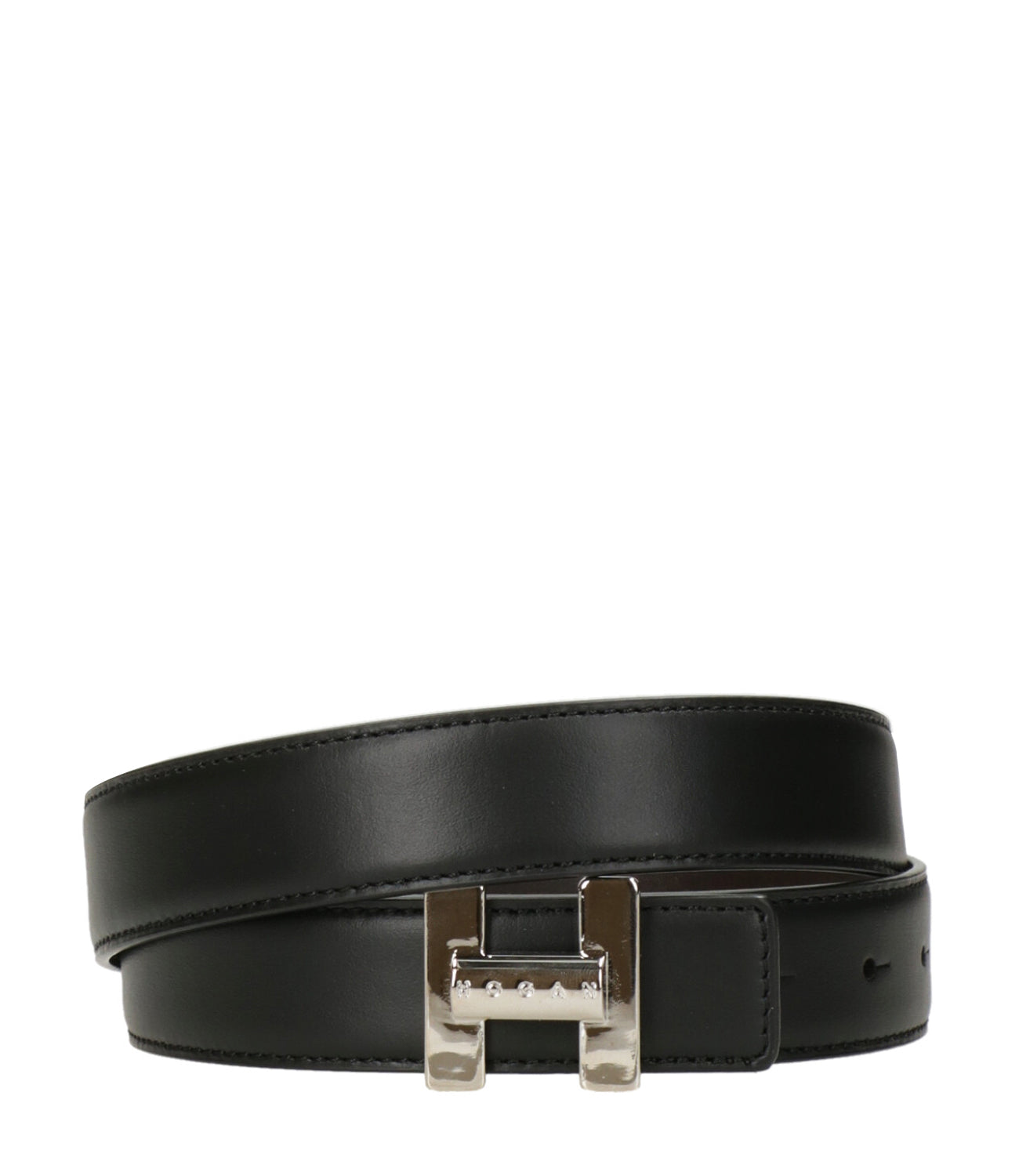 Hogan | Cinta Belt Women Girello Nero Cacao
