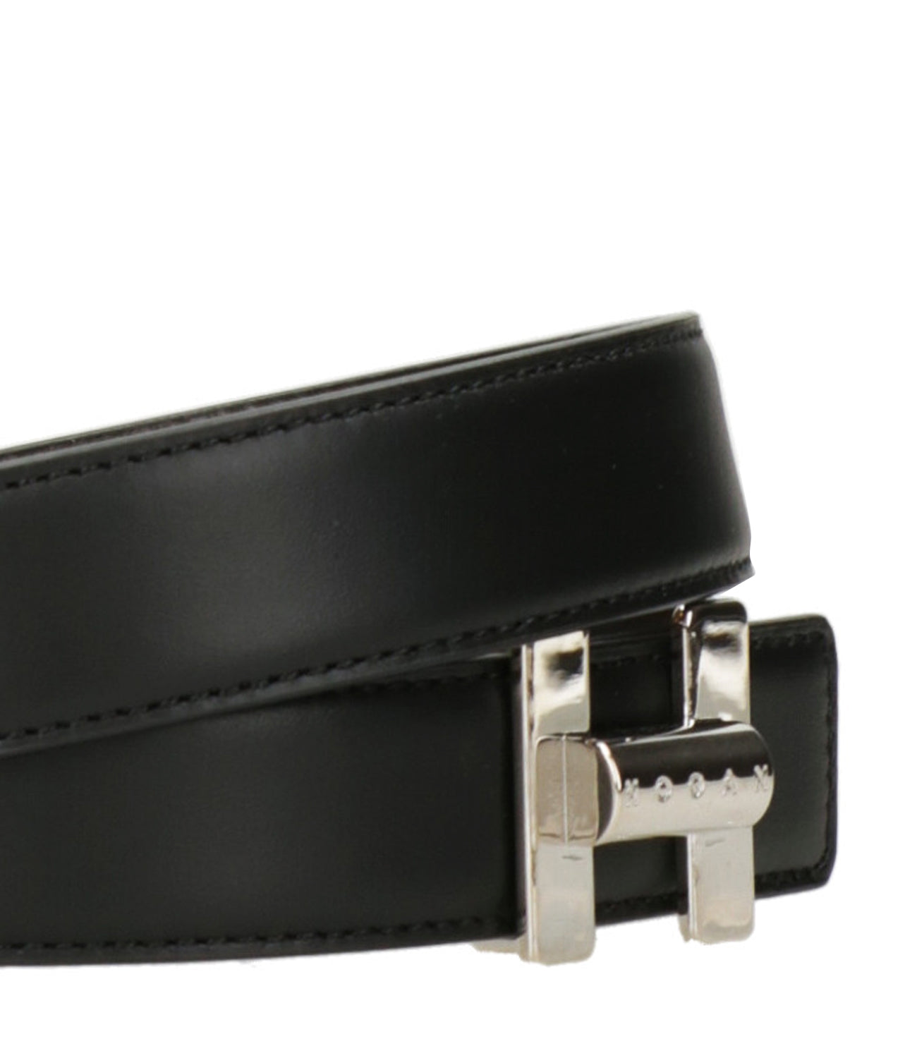 Hogan | Cinta Belt Women Girello Nero Cacao