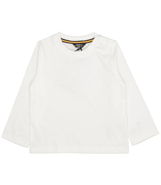 K-Way Kids | T-Shirt E. Elmette Jersey Peach Bianco