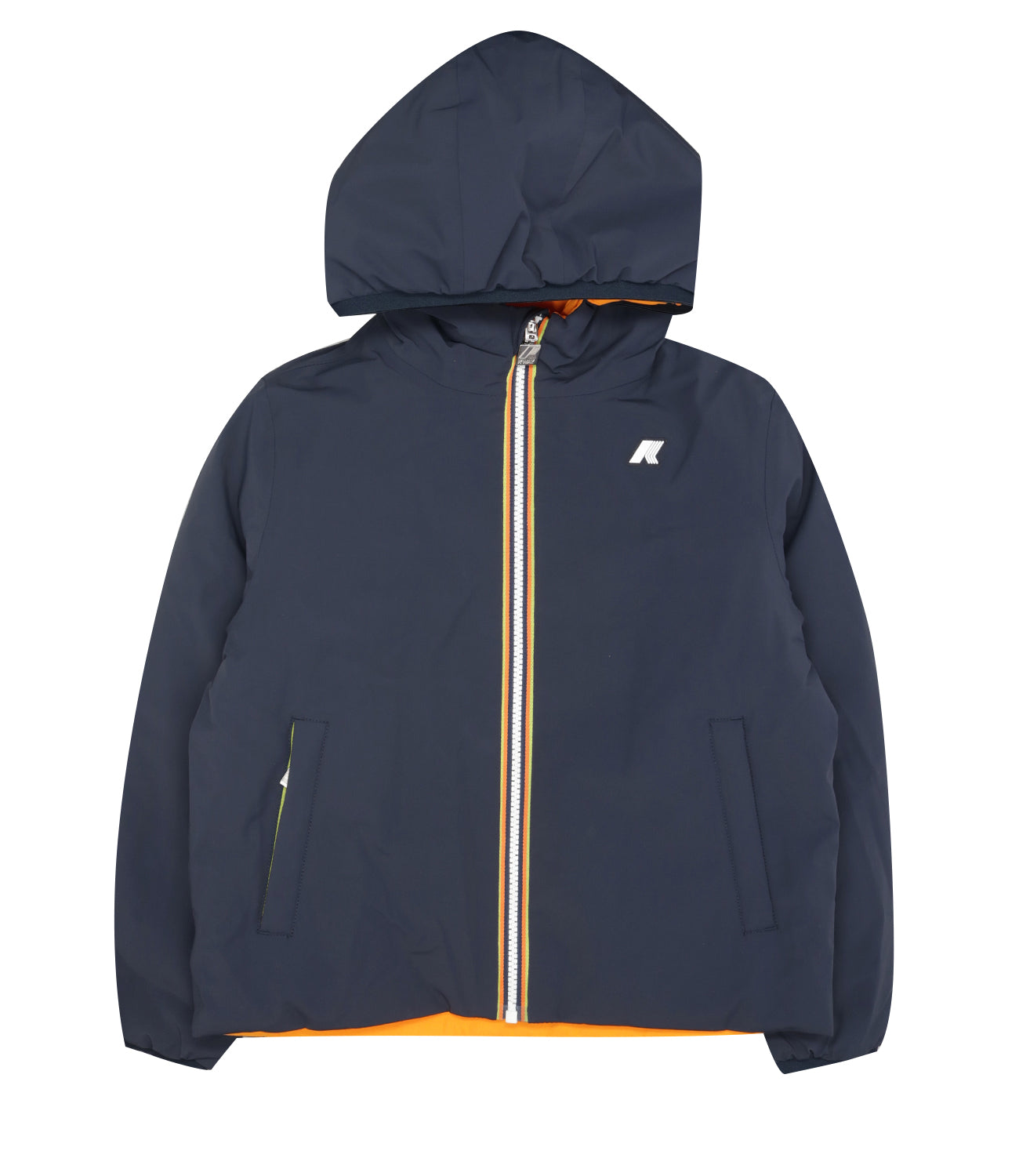 K-Way Kids | Giubbotto P. Jack St Warm Double Blu navy Arancio
