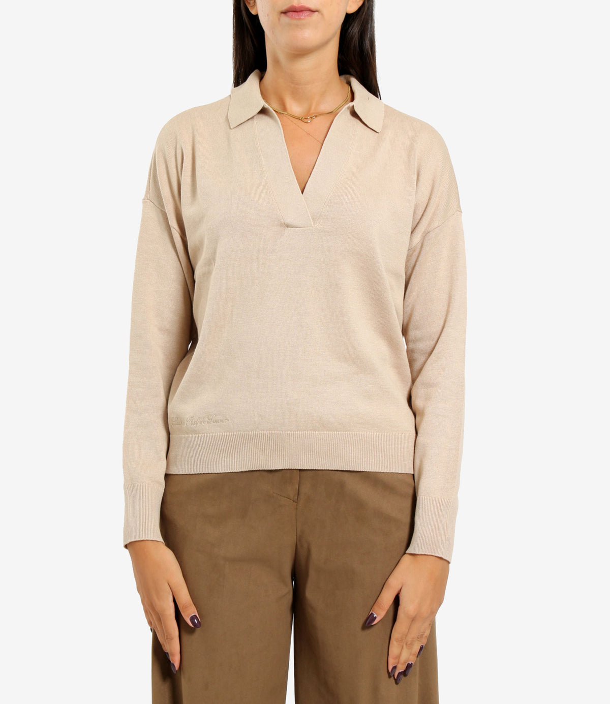 Lauren Ralph Lauren | Maglia Cammello chiaro