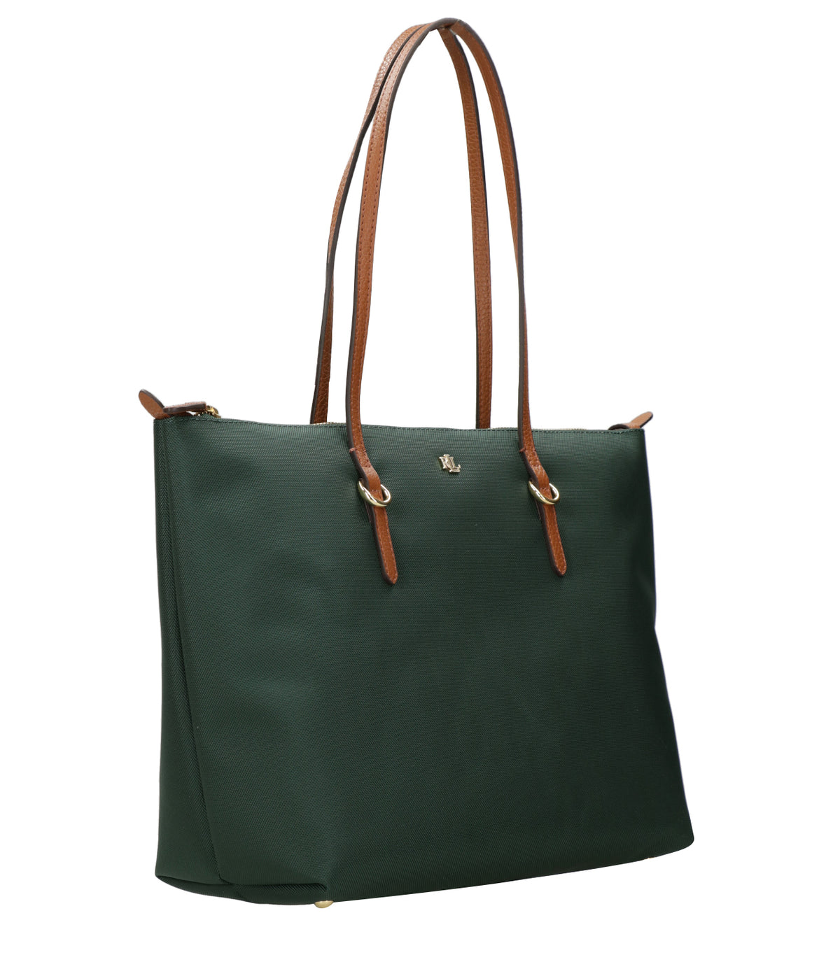 Lauren Ralph Lauren | Borsa Tote Keaton Medium Verde Bosco