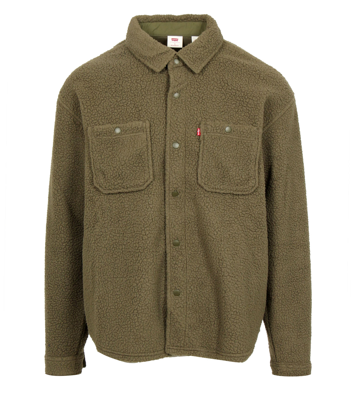 Levis | Camicia Sherpa Soft Worker Verde