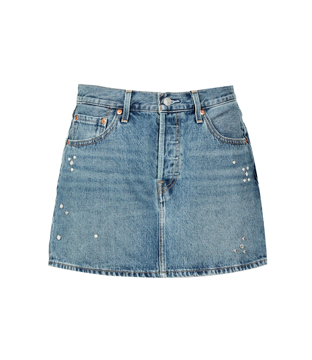Levis | Gonna Icon Skirt Trip On Drip Skirt Denim medio