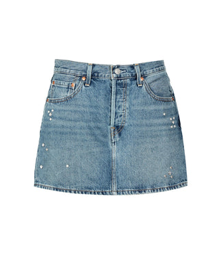 Levis | Gonna Icon Skirt Trip On Drip Skirt Denim medio
