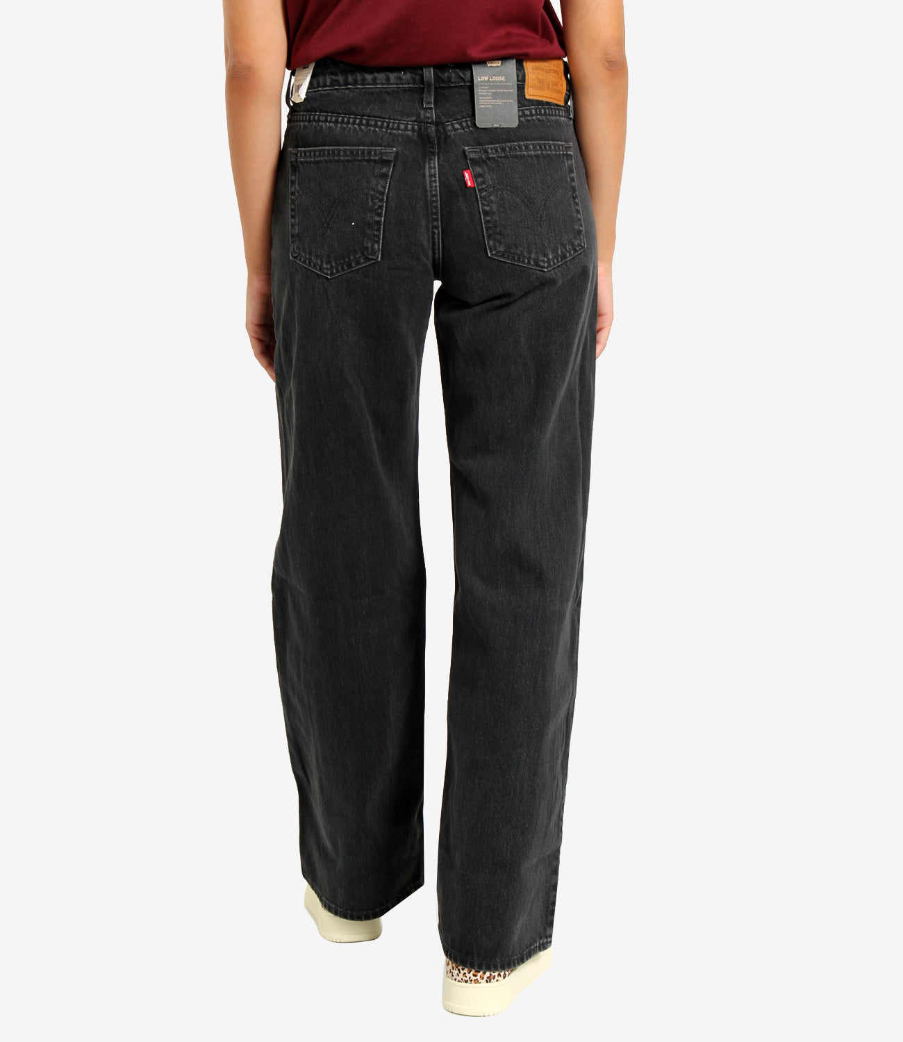 Levis | Jeans Low Loose Rescued City Denim nero