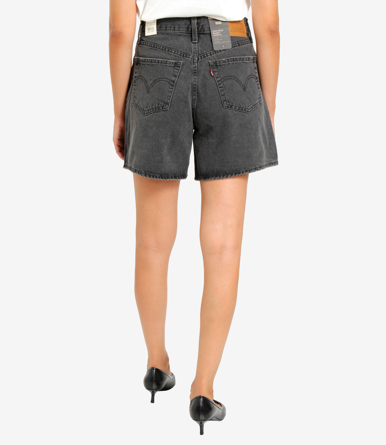 Levis | Shorts High Baggy Short Where'S My Phone Nero