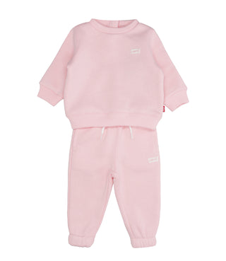 Levis Kids | Set Felpa Pantalone Rosa