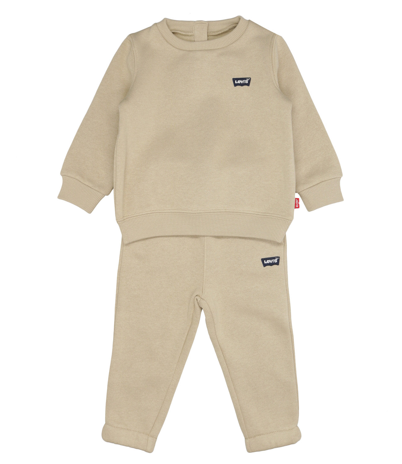 Levis Kids | Set Felpa Pantalone Beige