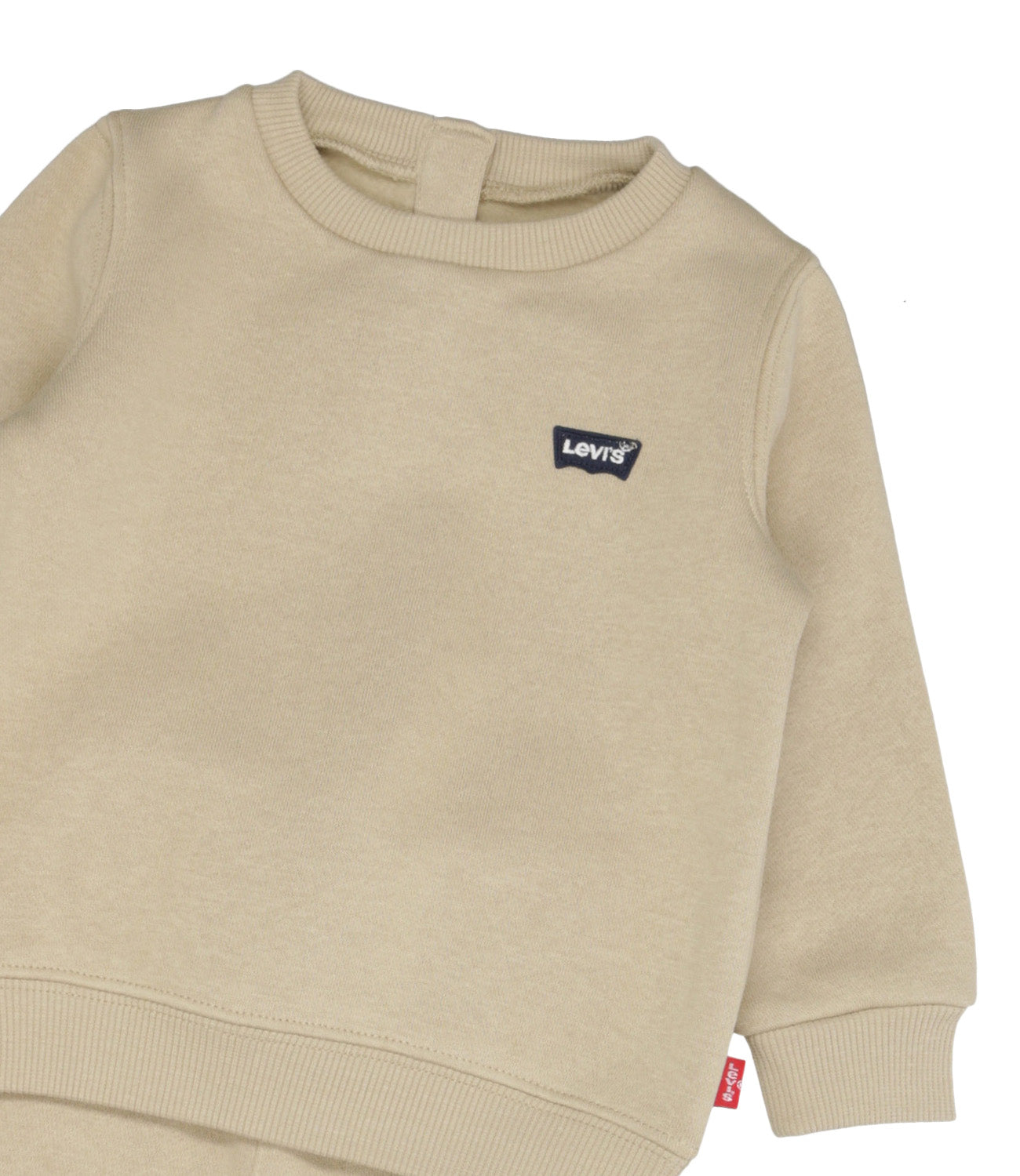 Levis Kids | Set Felpa Pantalone Beige