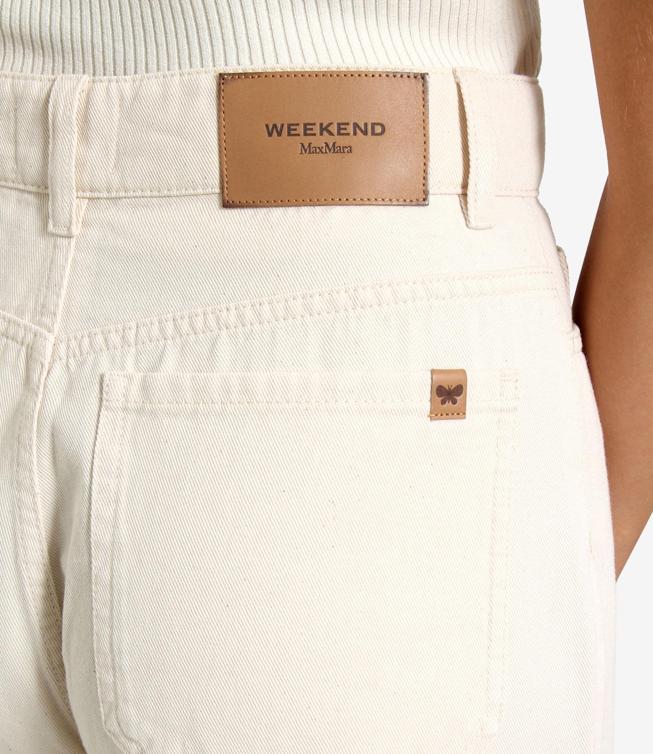 Max Mara Weekend | Pantalone Canneti Ecru