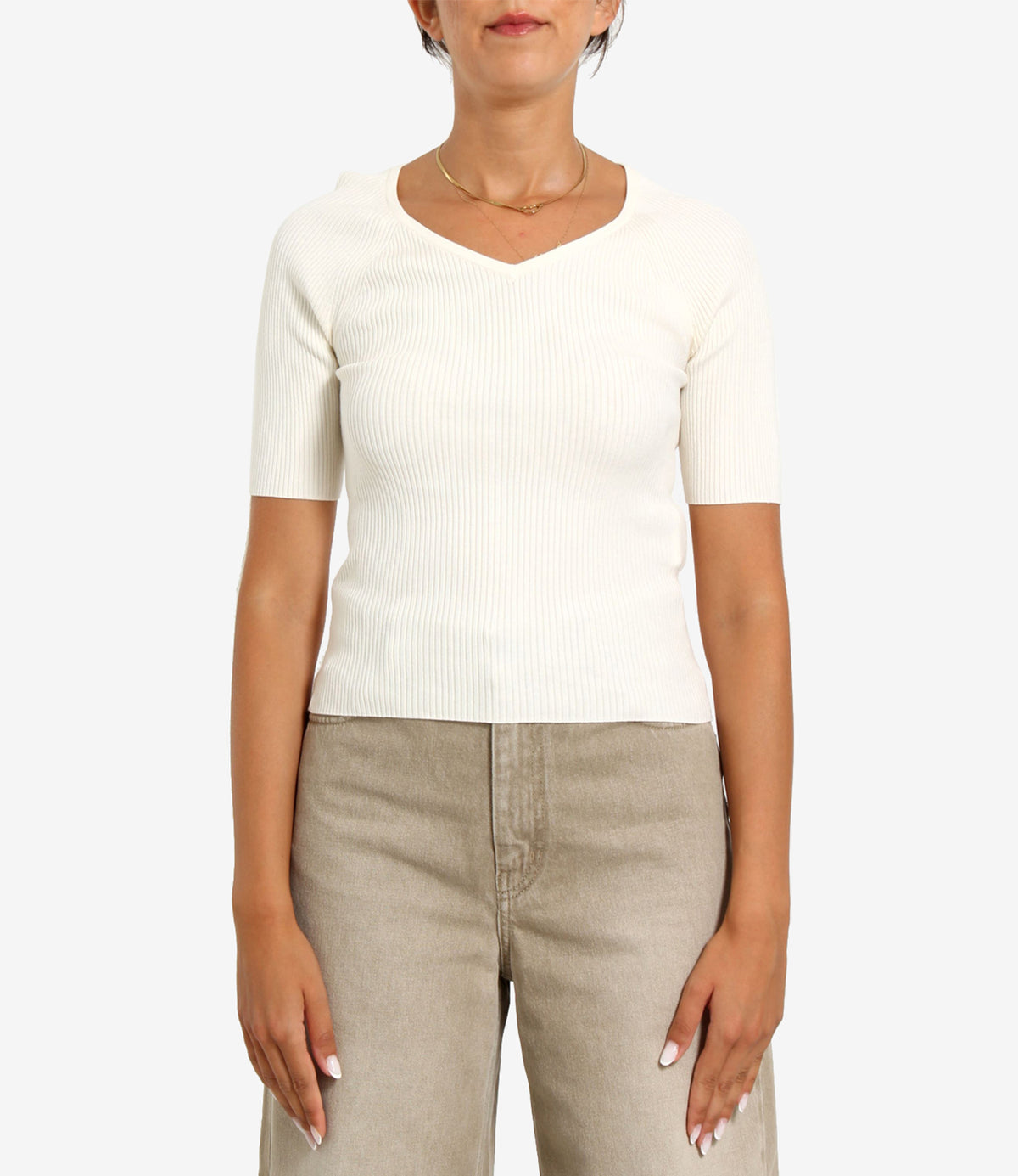 Max Mara Weekend | Maglia Tenente Ecru