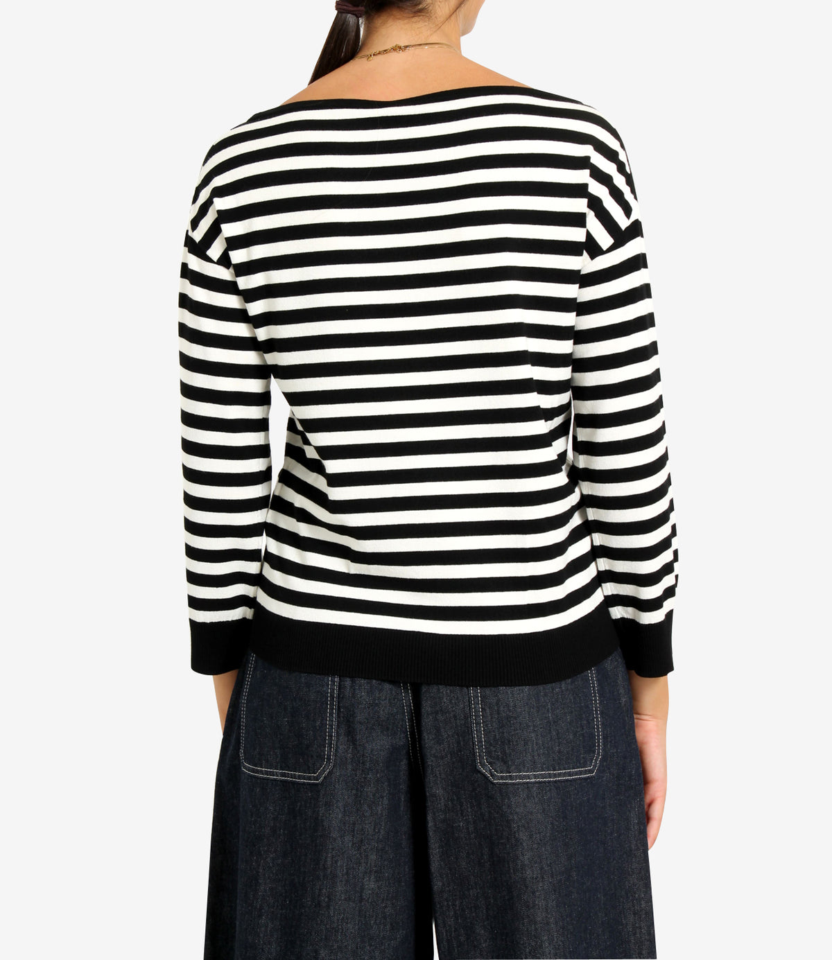 Max Mara Weekend | Maglia Stecca Nero Bianco