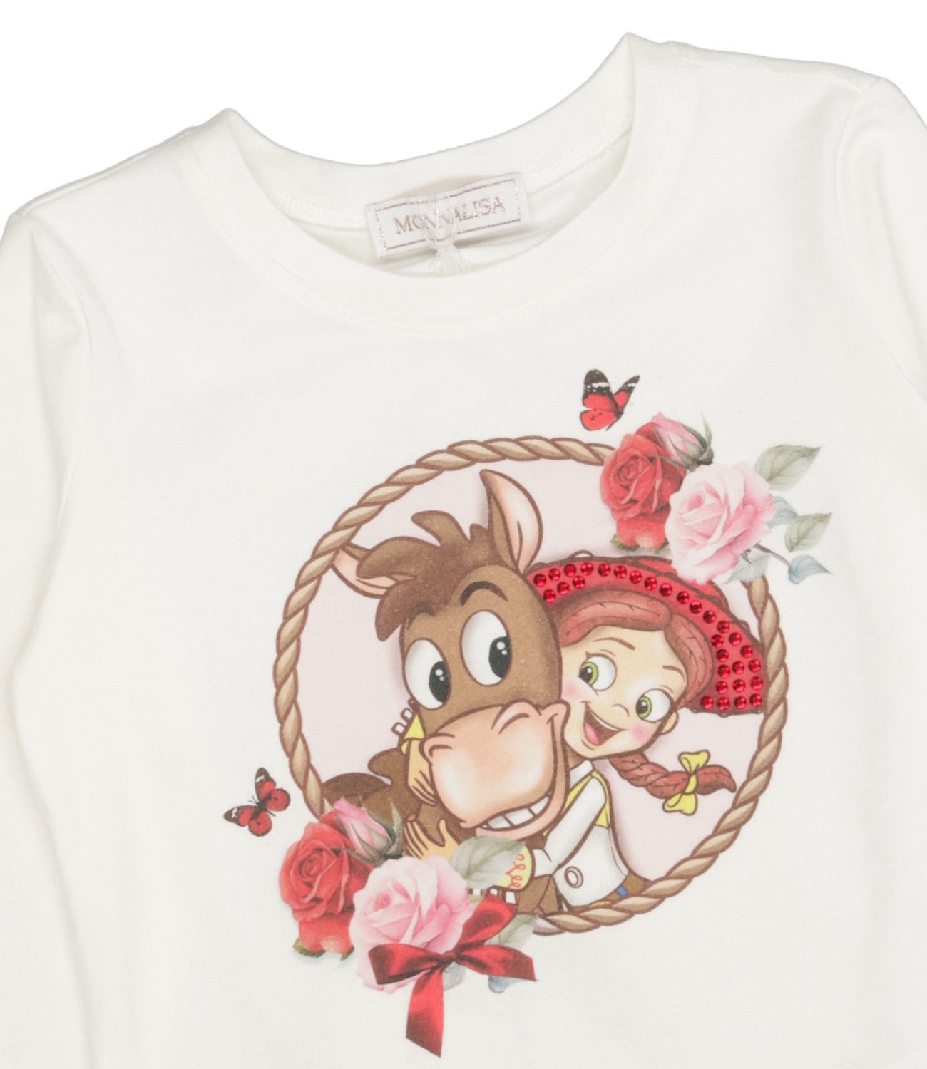Monnalisa | T-Shirt Panna