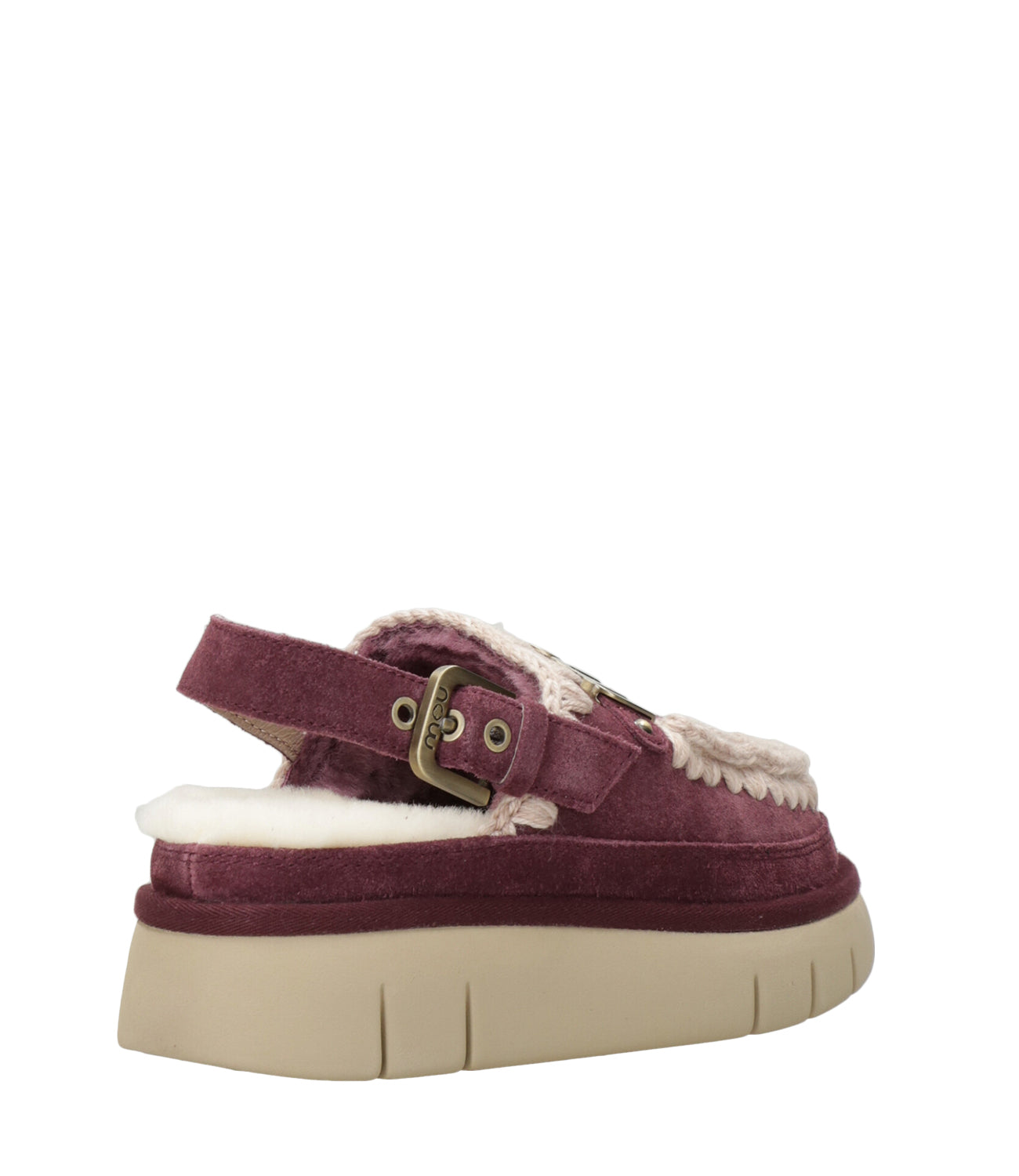 Mou | Sabot Bounce Clog Back Strap Letter Vinaccia