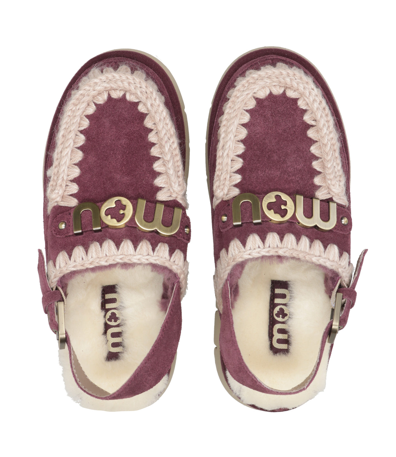 Mou | Sabot Bounce Clog Back Strap Letter Vinaccia