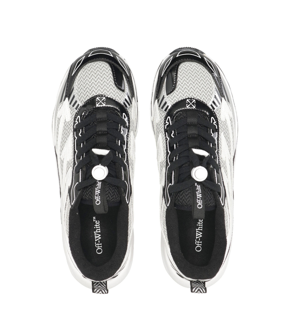Off White Kids | Sneakers Be Right Back Grigio Nero