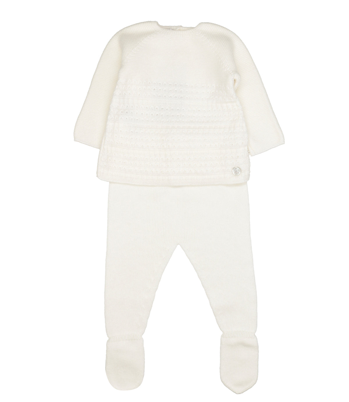 Paz Rodriguez | Set Maglia Leggings Crema