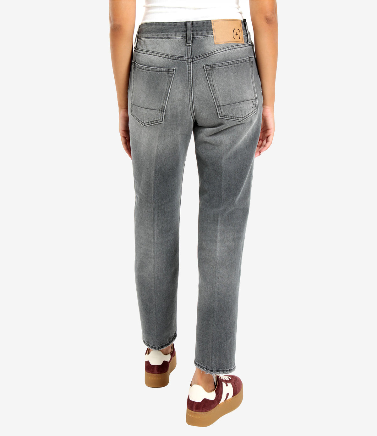 People | Jeans Cecilia Denim grigio