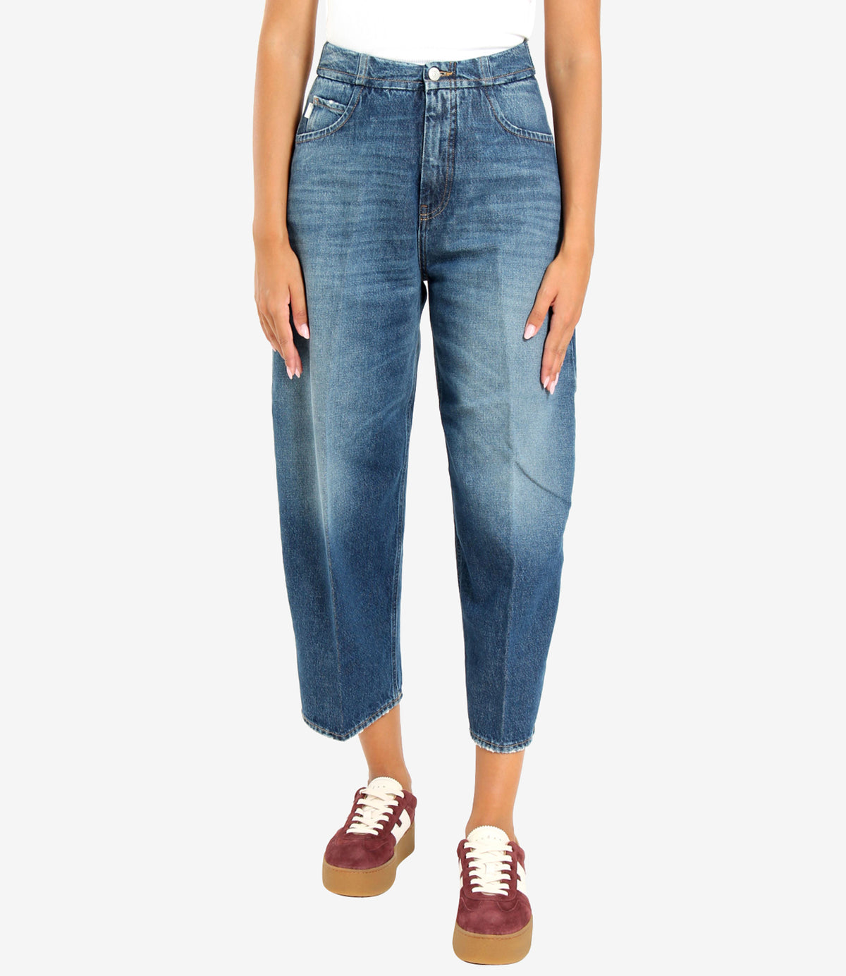 People | Jeans Marion Denim blu