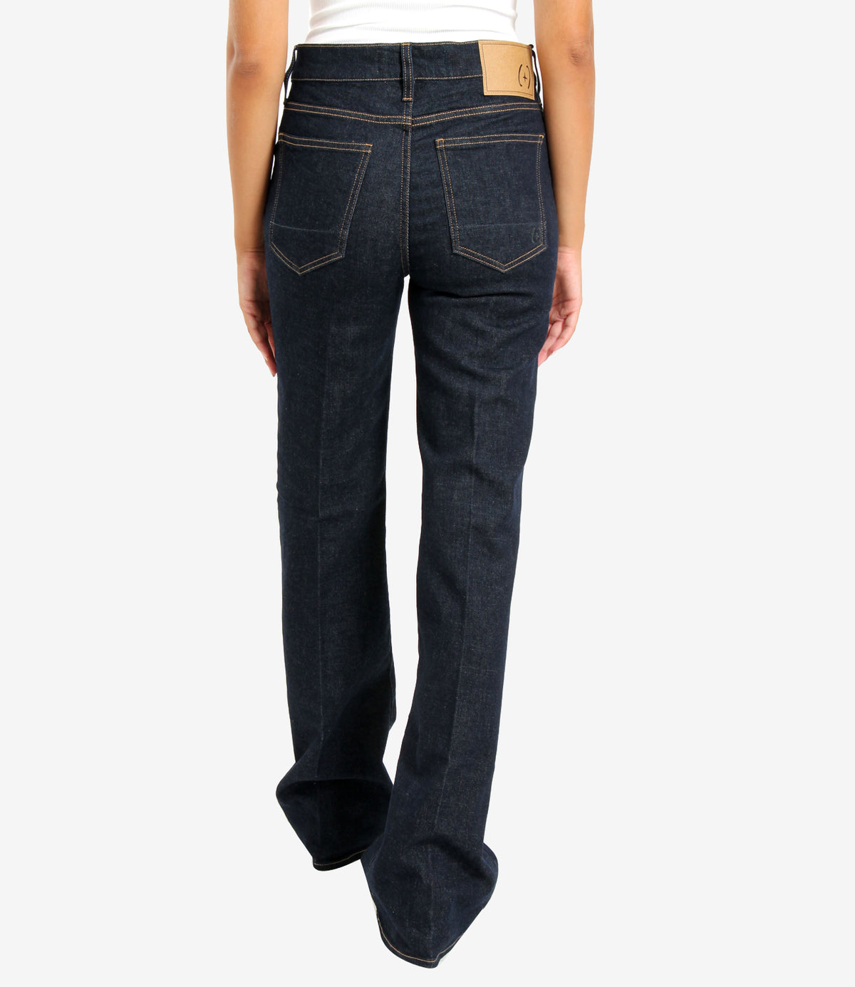 People | Jeans Alma Flair Denim Blu