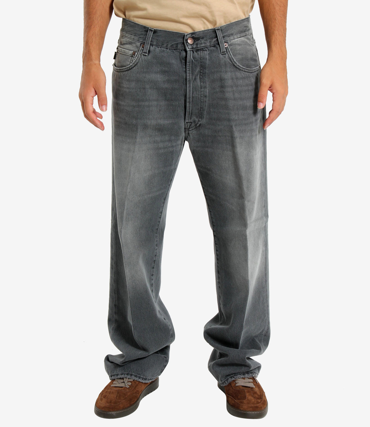 People | Jeans Bruno Denim nero
