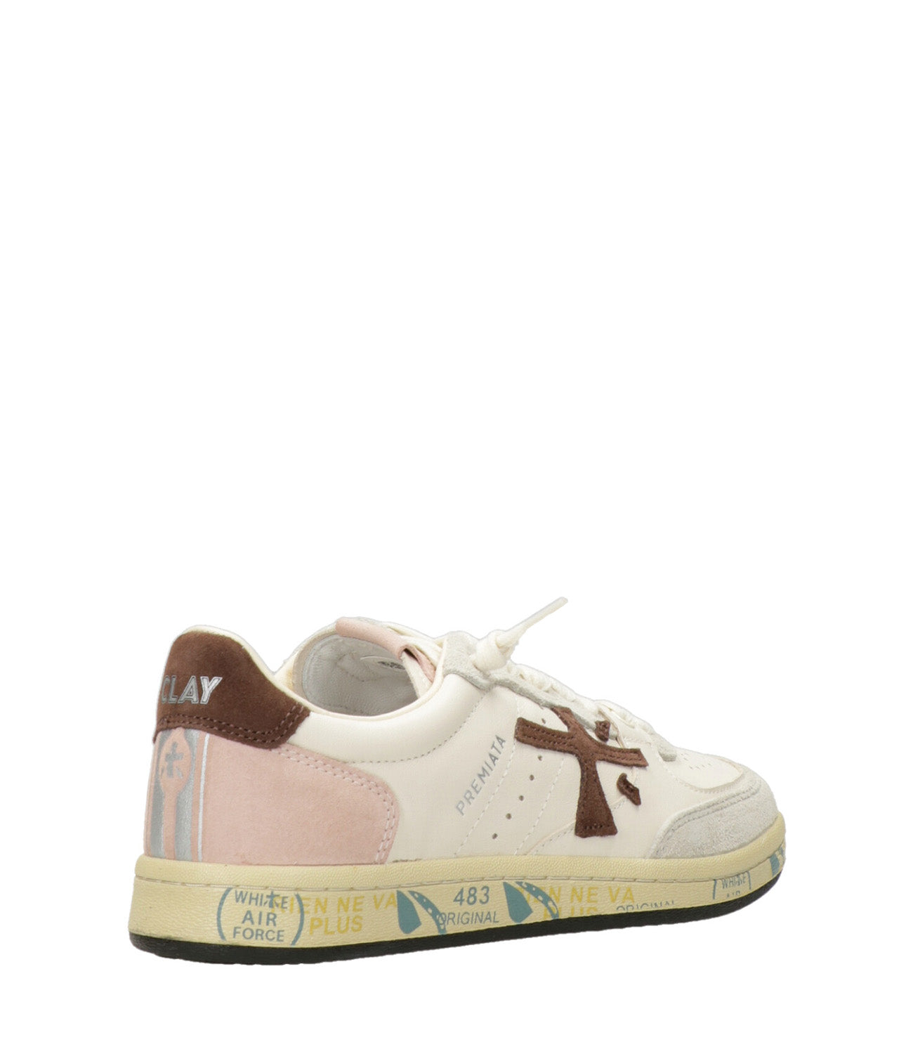 Premiata | Sneakers Bsktclad Bianco Caffe