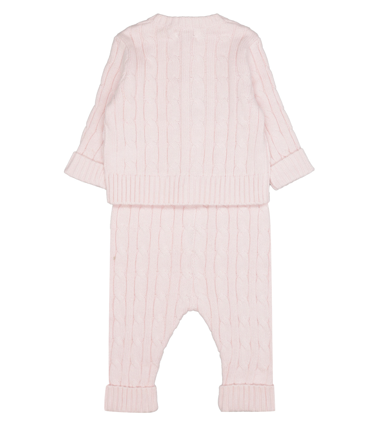 Ralph Lauren Childrenswear | Set Maglia Pantalone Rosa chiaro
