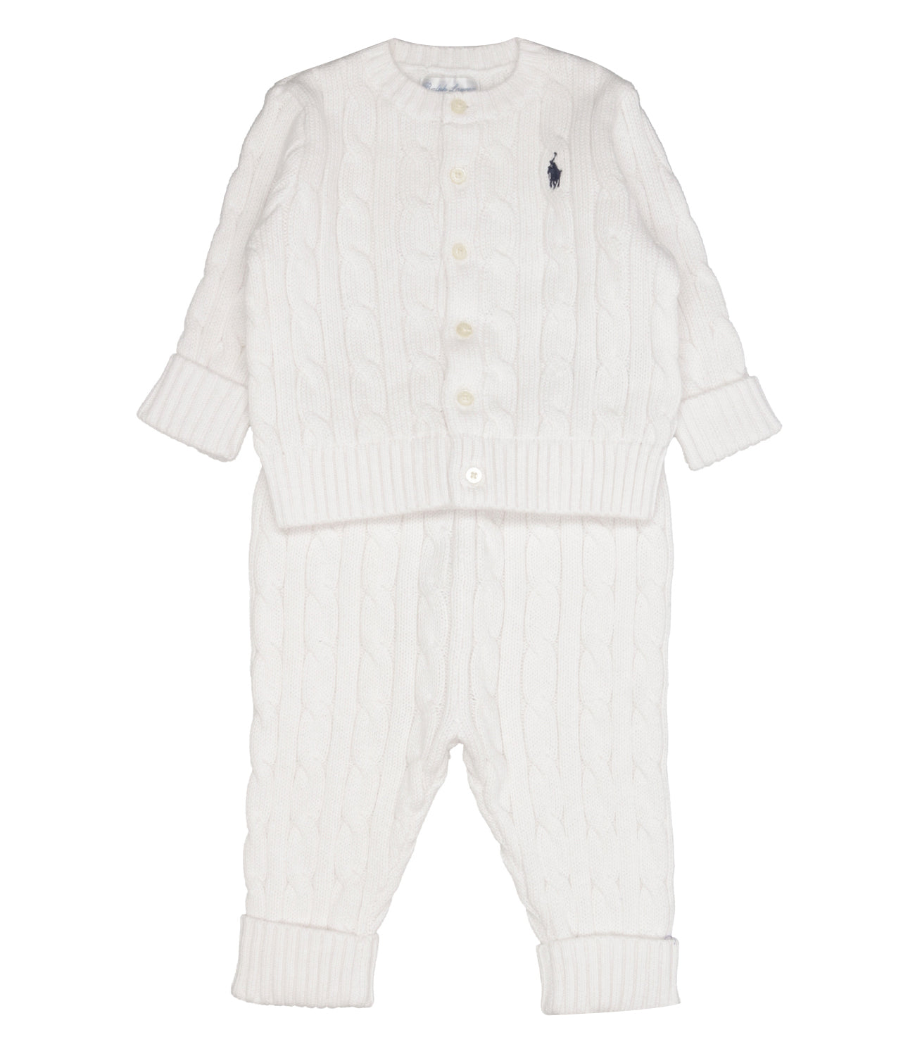 Ralph Lauren Childrenswear | Set Maglia Pantalone Bianco