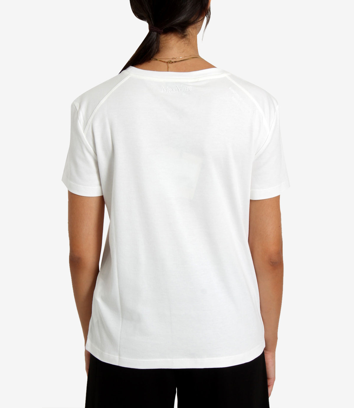 S Max Mara | T-Shirt Segale Bianco