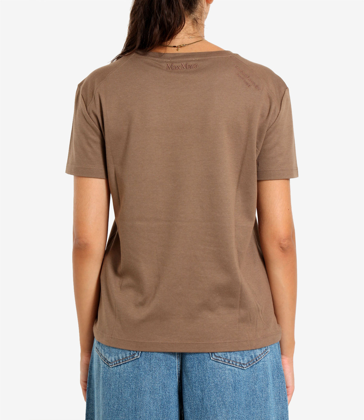 S Max Mara | T-Shirt Segale Cammello