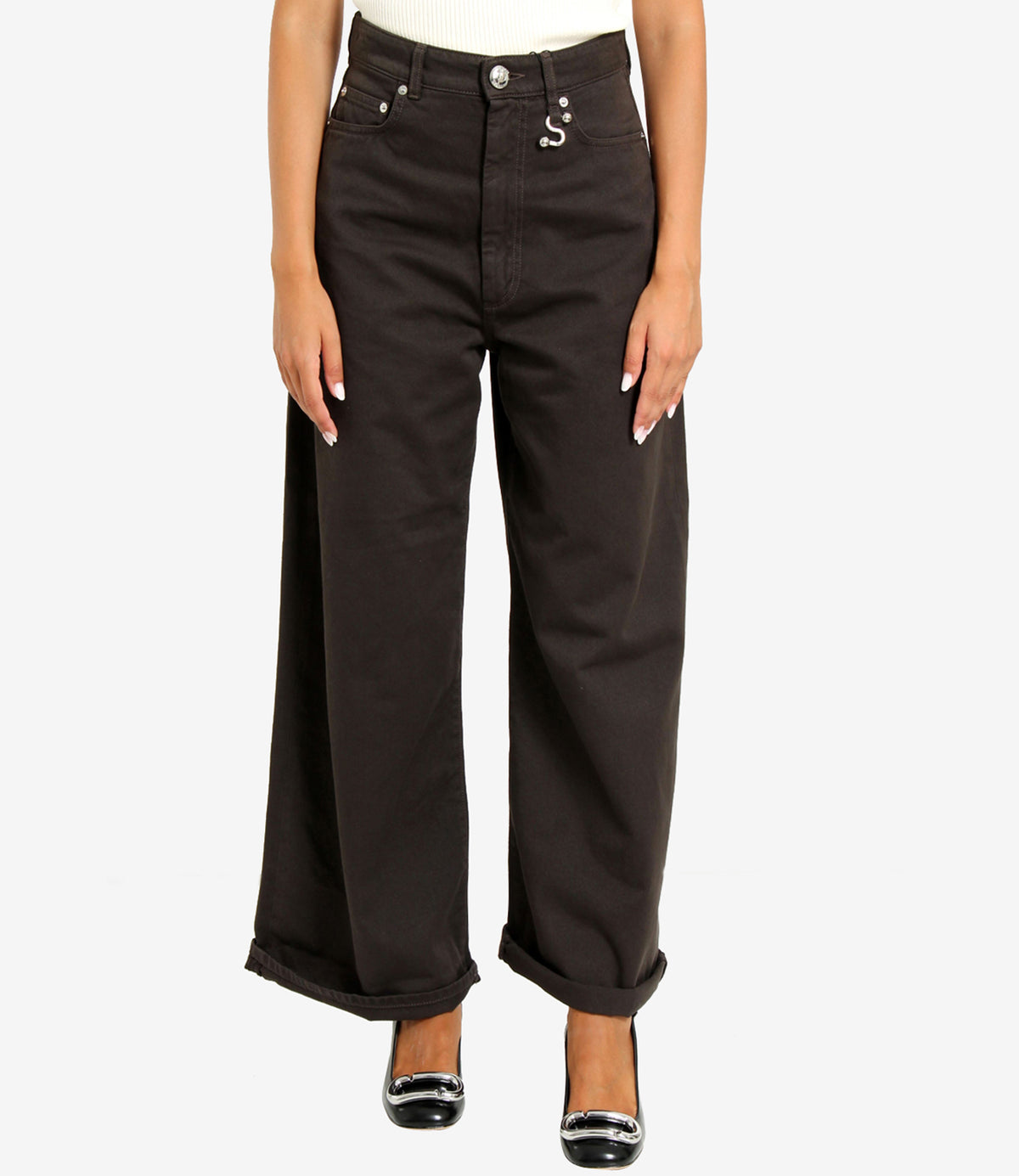 Sportmax | Pantalone Siamese Cioccolato