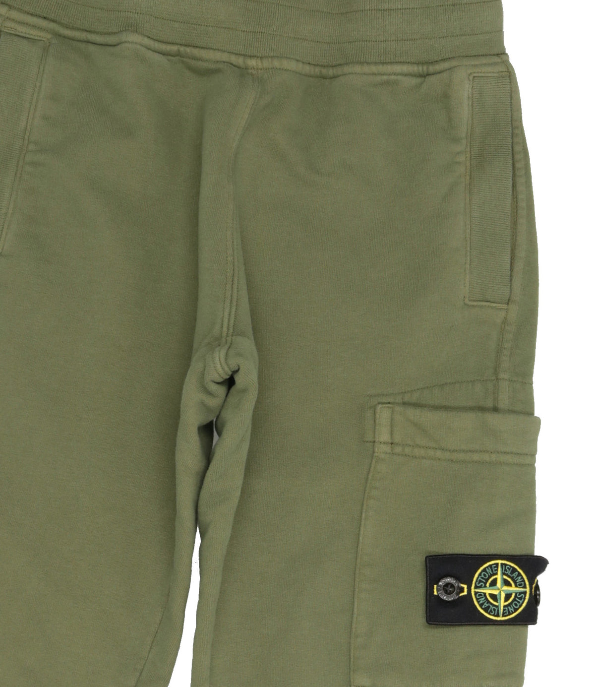 Stone Island Junior | Pantalone Sportivo Verde militare
