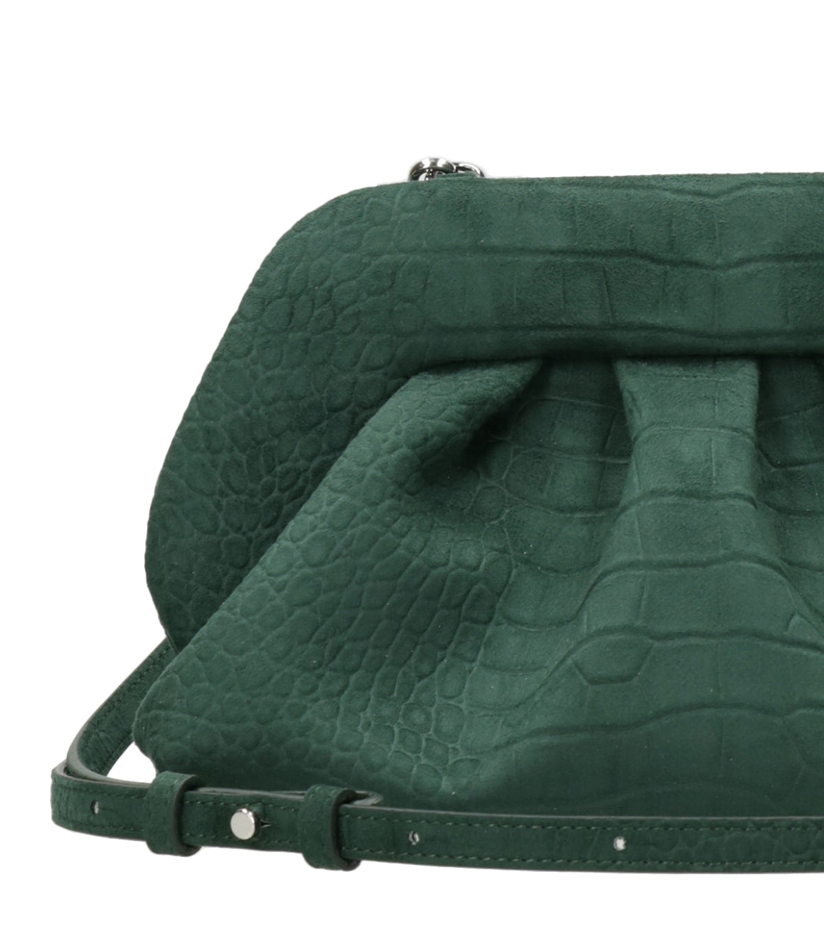 Themoirè | Clutch Bios medium Verde pino