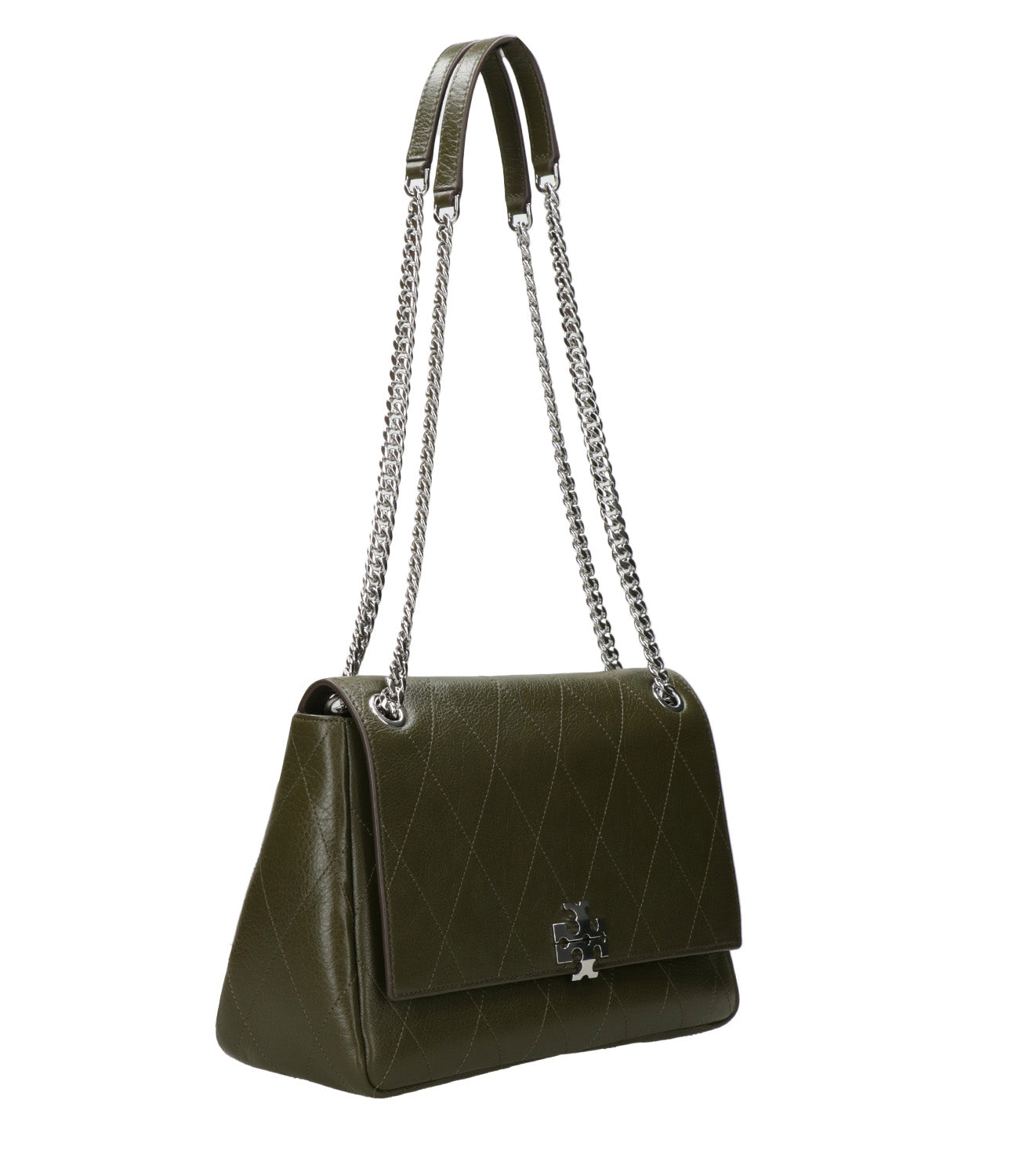 Tory Burch | Borsa a Spalla Charlie Quilted Muschio