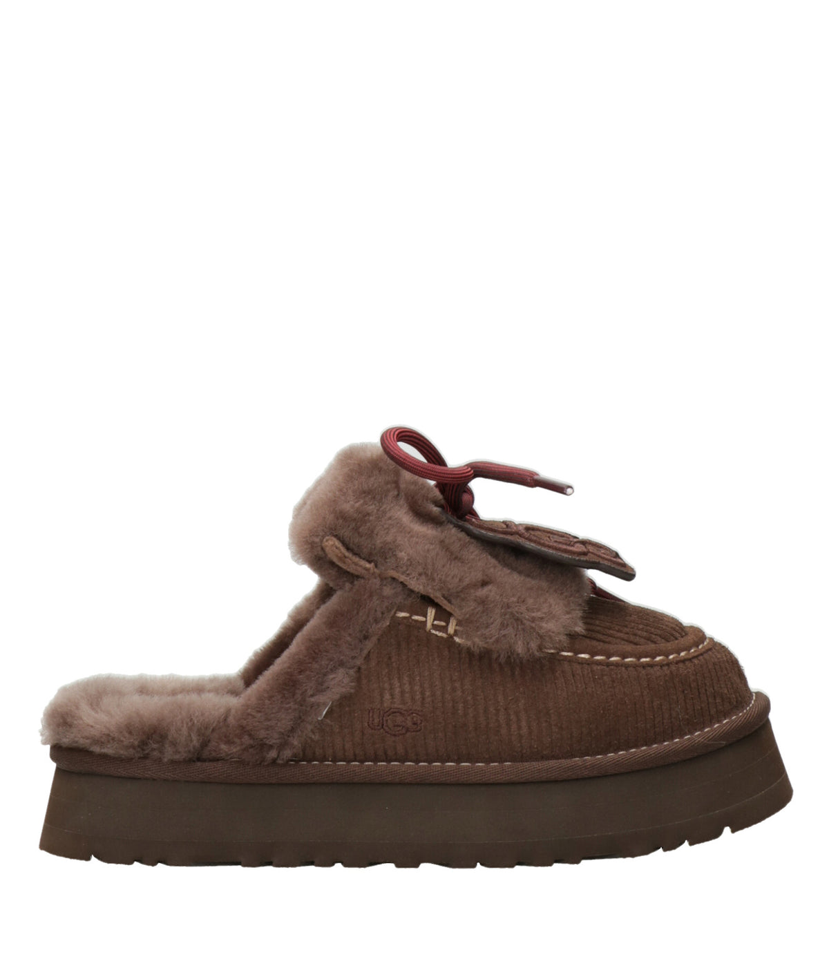 UGG | Sabot W Disquette Heritage Marrone