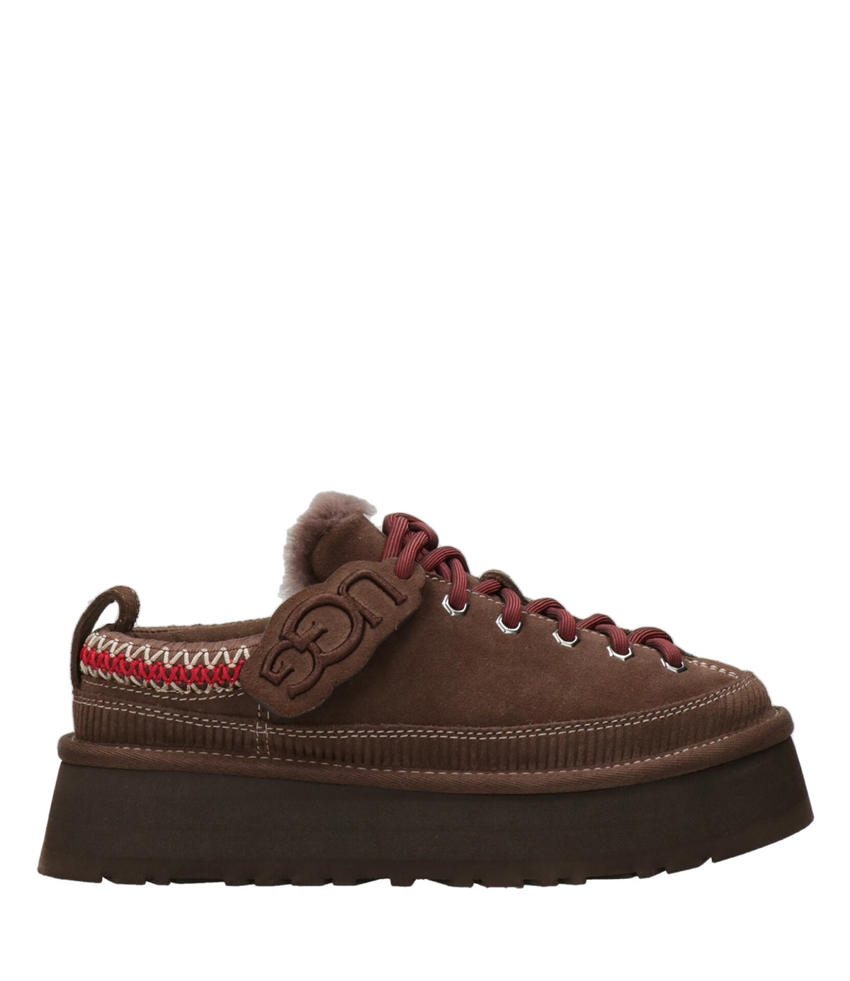 UGG | Sabot W Heritage Lace-Up Slipper Marrone